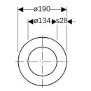 Geberit 310820001  Rohrschott120 d110