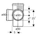 Geberit 390459141  Silent-PP Eckabzweig 87,5Gr
