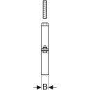 Geberit 371861001  Pluvia Rohrschelle mit