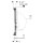 Geberit 45768686001 El&eacute;ment Kombifix pour urinoir 109-127cm