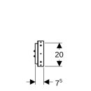 Geberit 111787001 Duofix Traverse f&uuml;r AP-Armatur