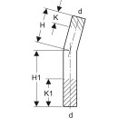 Geberit 30907 Mapress Edelstahl Passbogen 15Gr