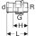 Geberit 35364 Mapress Transition en acier inoxydable Verschr.