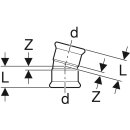 Geberit 36106  Mapress Edelstahl Bogen 15Gr d42