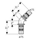 Geberit 62824245005 Mepla Angle pvdf 45Gr d75