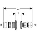 Geberit 628653005 Mepla r&eacute;duction pvdf d75-40