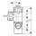 Geberit 390560141 Silent-PP Combi branch 87.5Gr droite
