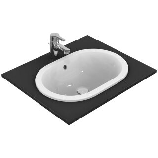 Ideal Standard e504501 Raccord de lavabo encastré, ovale,