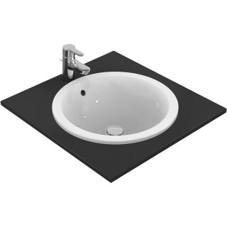 Ideal Standard e505101 Raccord de lavabo encastré, rond,