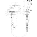 Ideal Standard A5727AA Friseurarmatur CERASPRINT,herausz.HB,