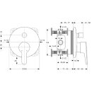 Ideal Standard A6006AA Badearmatur UP CONNECTBLUE,Bausatz 2,