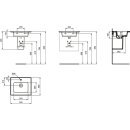 Ideal Standard t298801is Meuble vasque strada ii, 1 Hl..,