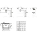 Ideal Standard t299601is Demi-p&eacute;destal strada ii,...