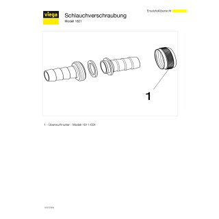 VIEGA 137533 Schlauchverschraubung 1821