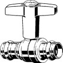 VIEGA 746421 Kugelhahn mit SC Easytop 2275