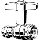 VIEGA 746780 Kugelhahn mit SC Easytop 2275.4