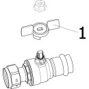 VIEGA 747077 Robinet &agrave; boisseau sph&eacute;rique avec SC Easytop 2275.7