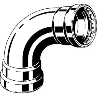 VIEGA 751623 Bogen 90 Grad mit SC Megapress