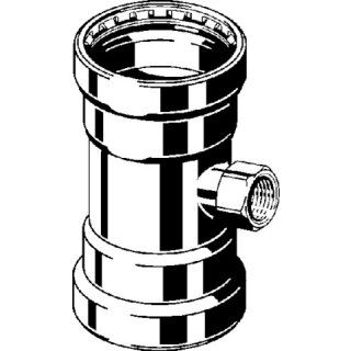 VIEGA 752101 T-Stück mit SC Megapress 4217.2XL