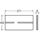 VIEGA 759063 WC Betätigungsplatte Visign for