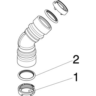 VIEGA 765705 Bogen 45 Grad mit SC Geopress