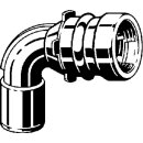 VIEGA 767051 Bogen 90 Grad mit SC Geopress