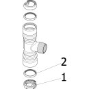 VIEGA 767204 T-Stück mit SC Geopress 9617.1TW