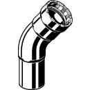 VIEGA 770068 Bogen 45 Grad mit SC Megapress S