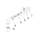 Dornbracht 28450625-00 Wandanschlussbogen Serienneutral