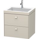 DURAVIT BR4605O9191 WTU Brioso m.Vero Air,613x600x480 2