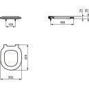 Ideal Standard e821801 Bague de siège WC connect...