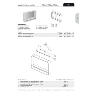 Ideal Standard tv08267 Electronique avec transformateur dea, tv08267