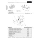 IDEAL STANDARD TV050S3 Schubladenfront DEA,f.WT-US b:1000mm,