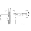 Geberit 115087001 Omega Abdeckplatte