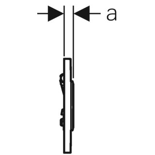 Geberit 241915KK1 Typ 10 BetPl. für UR-Steuerung