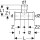 Geberit 34079  Mapress Edelstahl T-St&uuml;ck reduziert