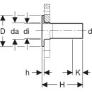 Geberit 36148  Mapress Edelstahl Bund mit