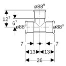 Geberit 61012  Mapress Kupfer T-St&uuml;ck egal