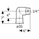 Geberit 83837  Mapress Edelstahl &Uuml;bergangswinkel