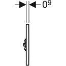 Geberit 242821211 Typ 01 Abdeckplatte zu UR-Strg. IR