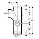 Geberit 310815141 Silent-db20 Kombibogeneckabzweig