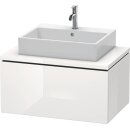Duravit lc58120858585 wtu pour console L-Cube 400x820x547mm