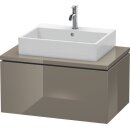 Duravit lc581208989 wtu pour console L-Cube 400x820x547mm