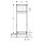 Geberit 111581001 Duofix Element f&uuml;r Dusche 130cm