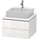 Duravit lc58150222222 wtu pour console L-Cube 400x620x547mm
