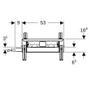 Geberit 457536001 Kombifix Element f&uuml;r Dusche