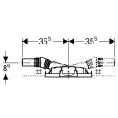 Geberit 461736001 GIS Element f&uuml;r Dusche