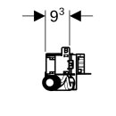 Geberit 461736001 GIS Element f&uuml;r Dusche