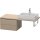 Duravit lc58380757575 us pour console L-Cube 400x620x548mm