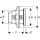 Geberit 116057KH1 Typ 10 Fernbet&auml;tigung, pneumatisch